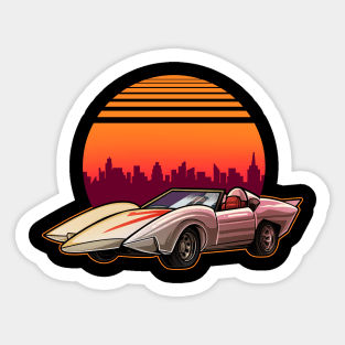 Go Speed Racer! Artwork Sticker